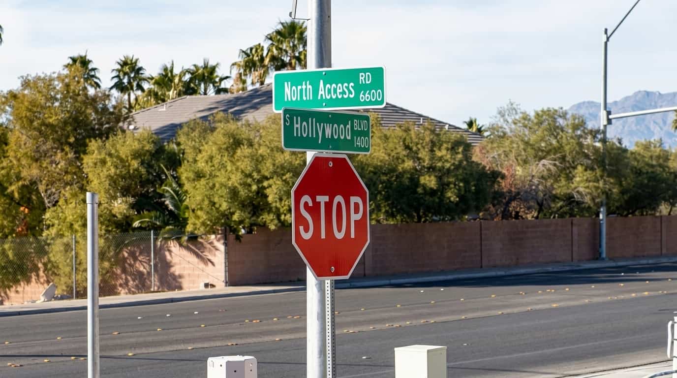 Nevada Legal View of South Hollywood Boulevard Shooting